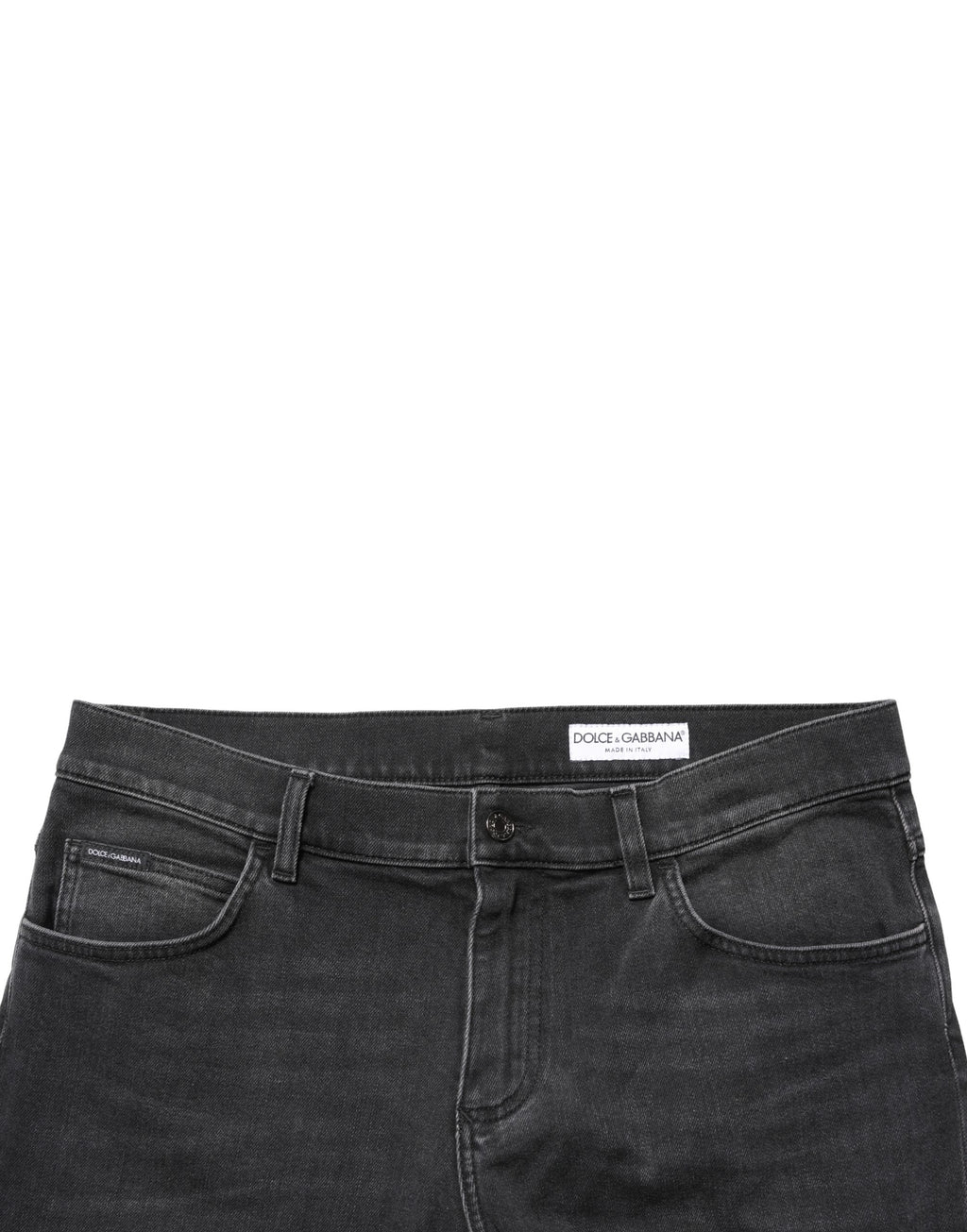 Dolce & Gabbana Black Skinny Jeans for Men additional view