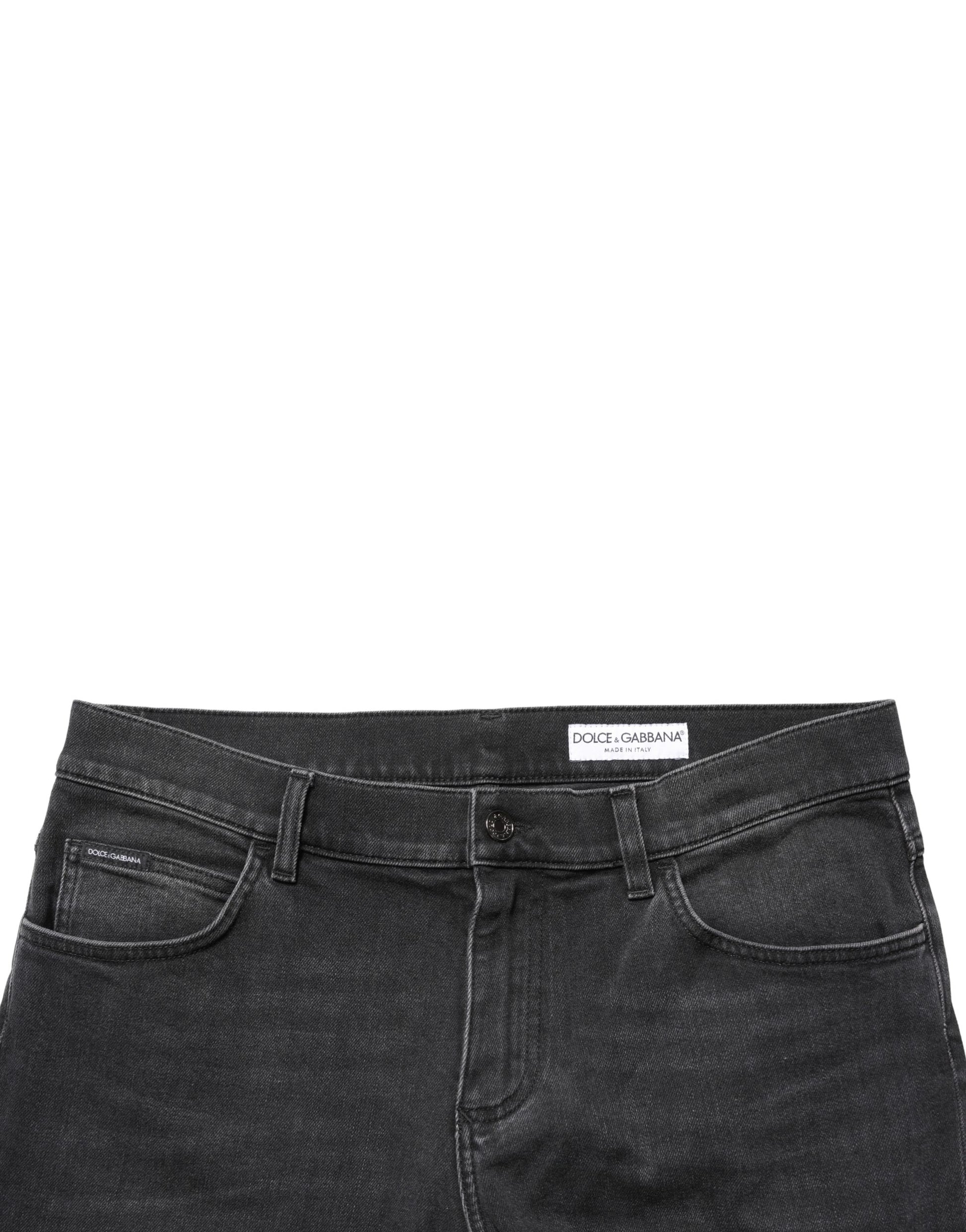 Dolce & Gabbana Black Skinny Jeans for Men additional view