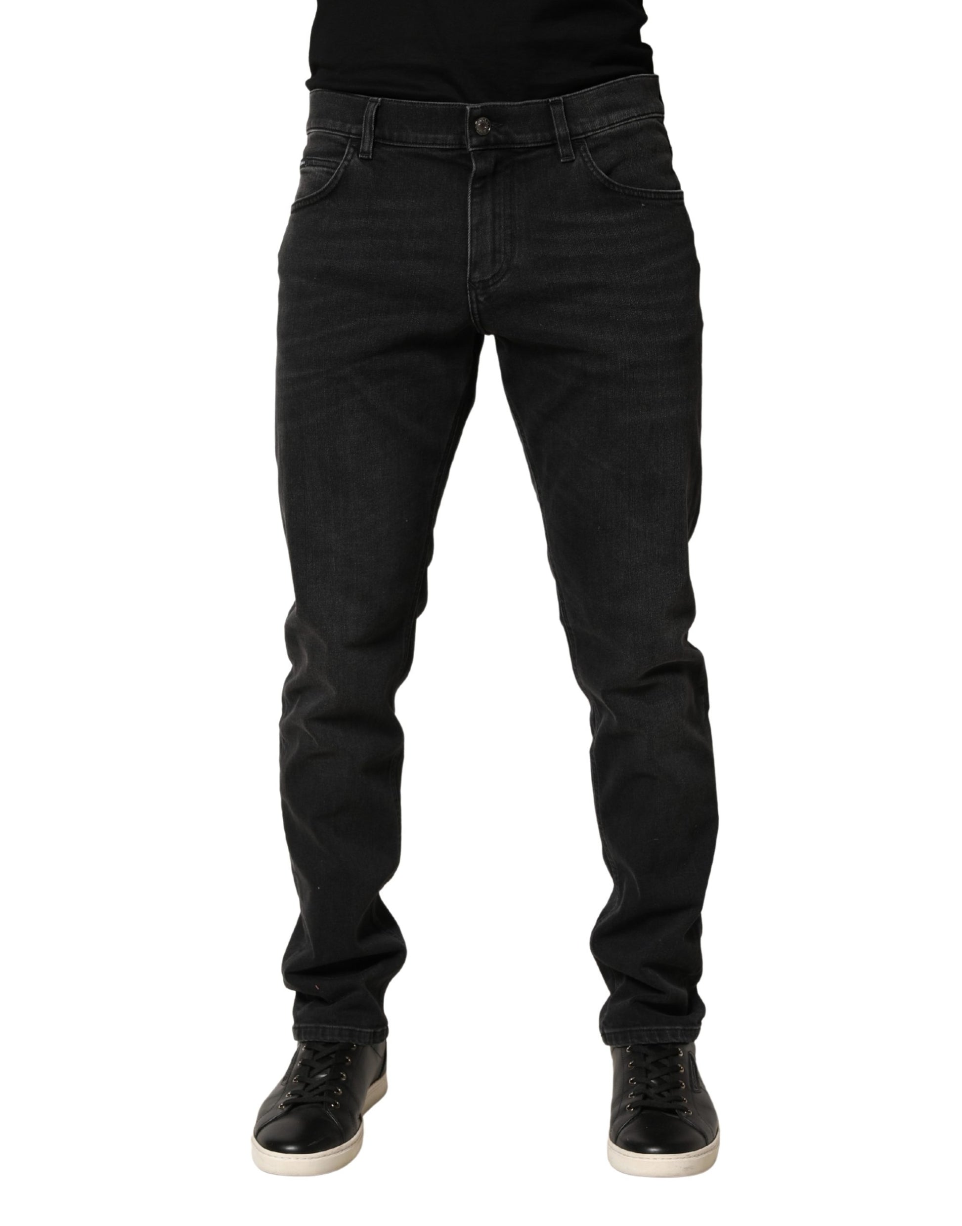 Dolce & Gabbana Black Skinny Jeans for Men alternate view