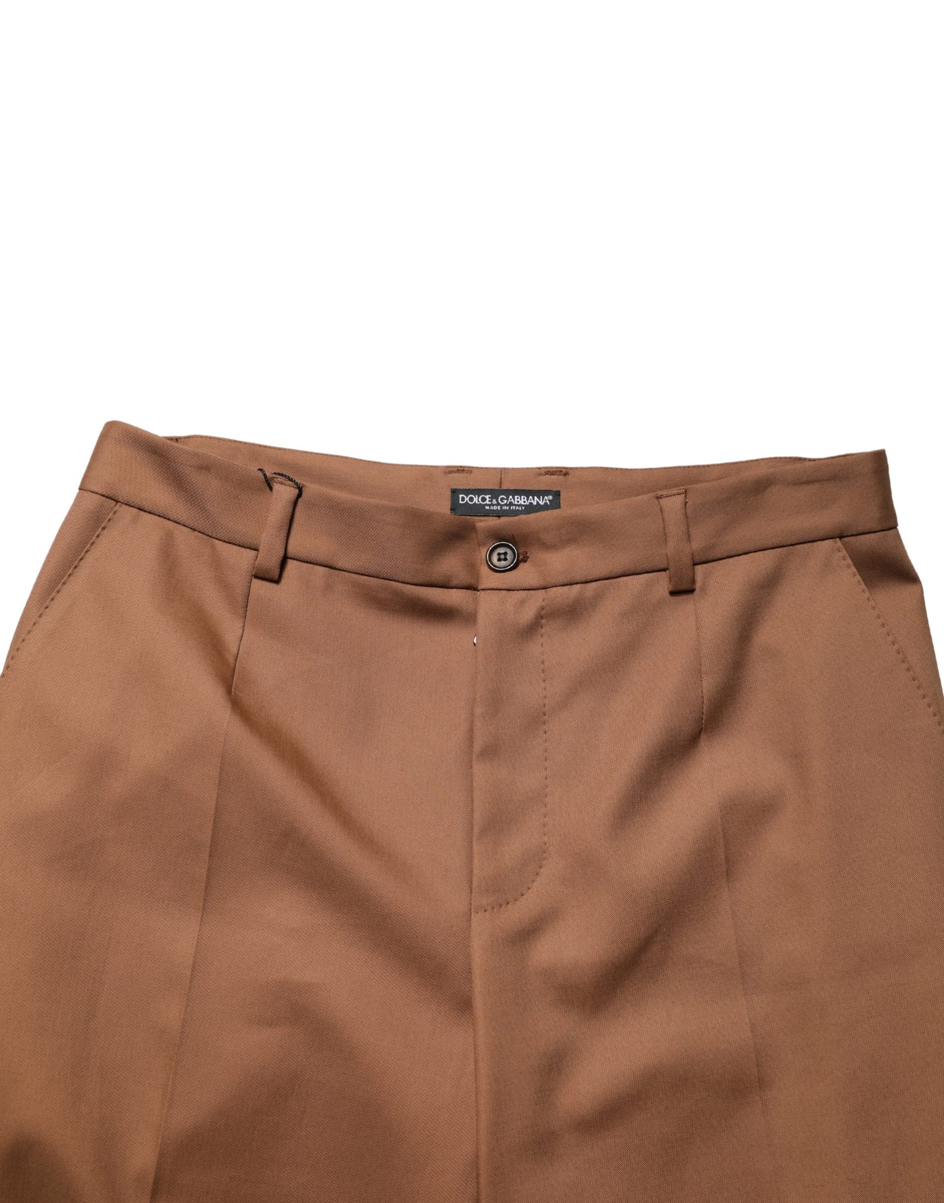 Dolce & Gabbana Brown Dress Pants for Men additional view