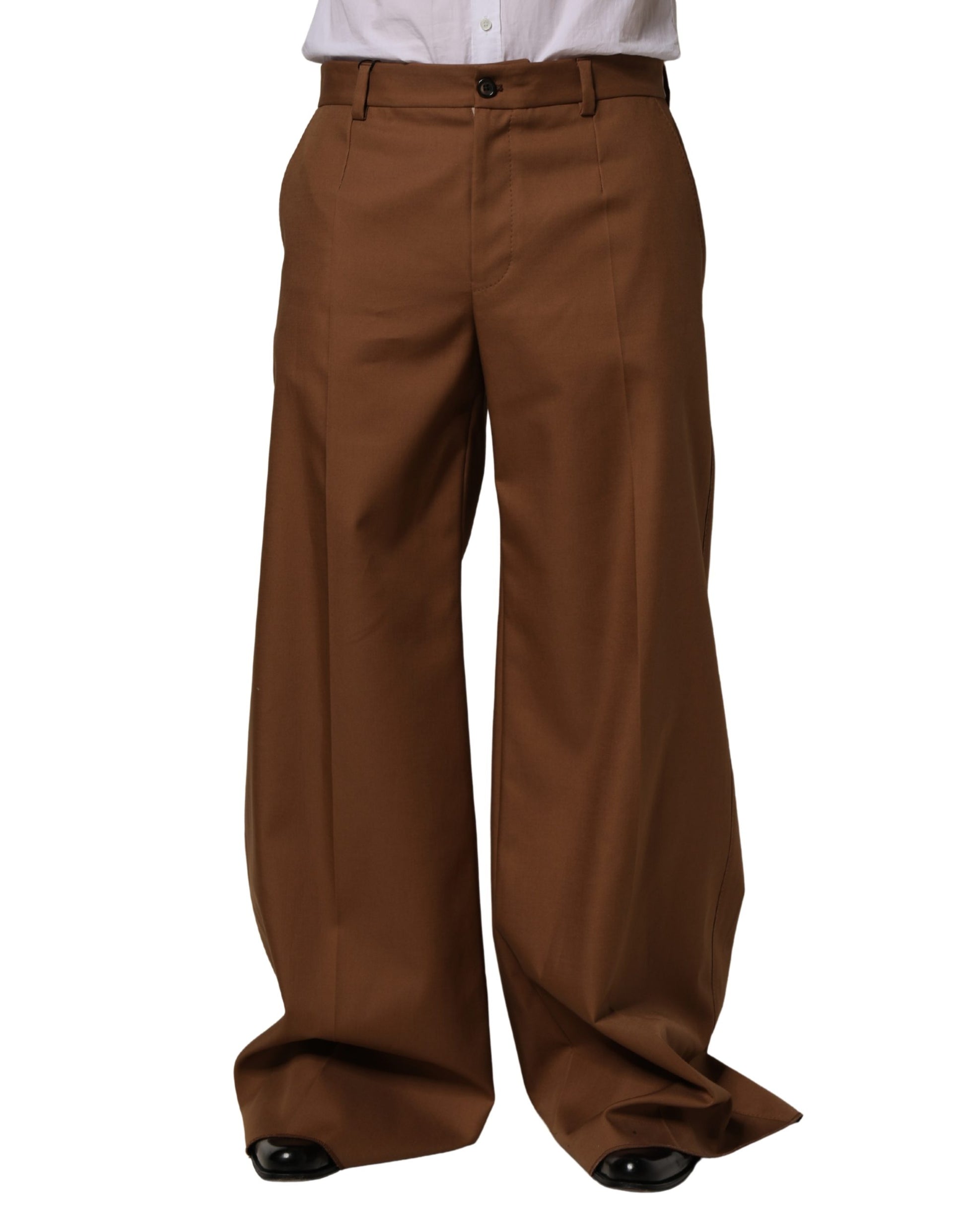 Dolce & Gabbana Brown Dress Pants for Men