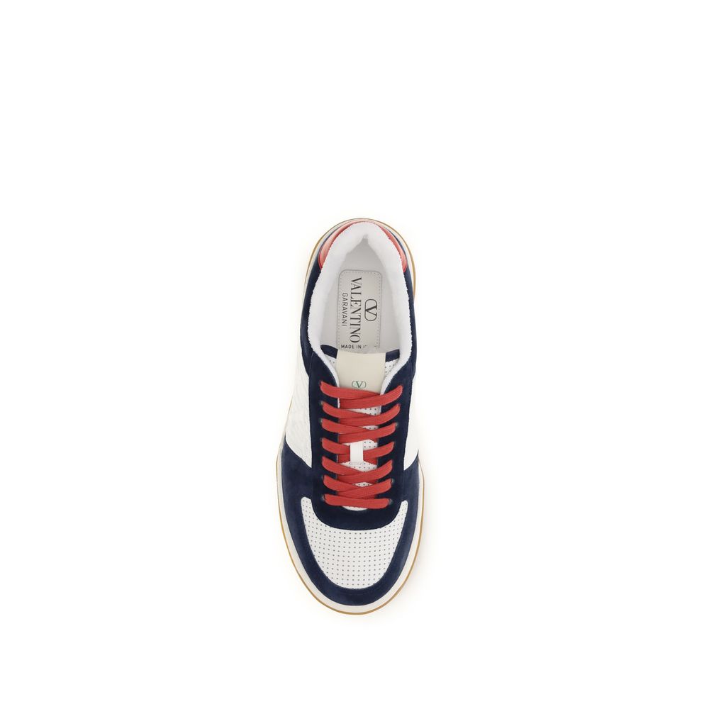 Valentino Garavani Multicolor Athletic Sneakers for Men side view