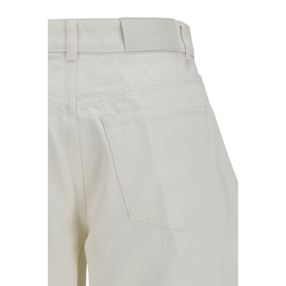 Givenchy Jean en coton blanc Denim