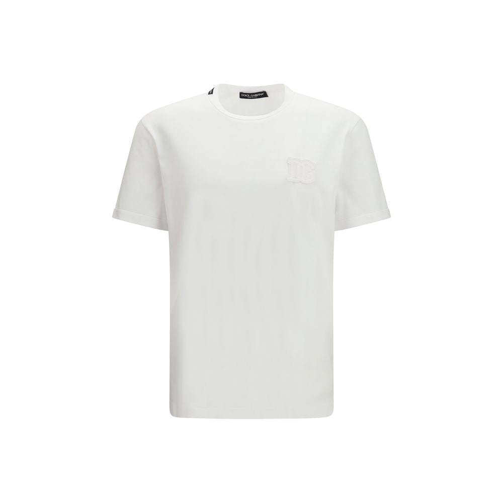 T-shirt en coton blanc Dolce & Gabbana