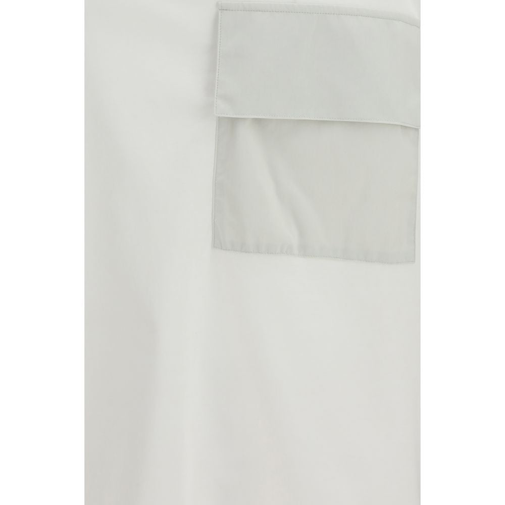 T-shirt en coton blanc LAMINAR