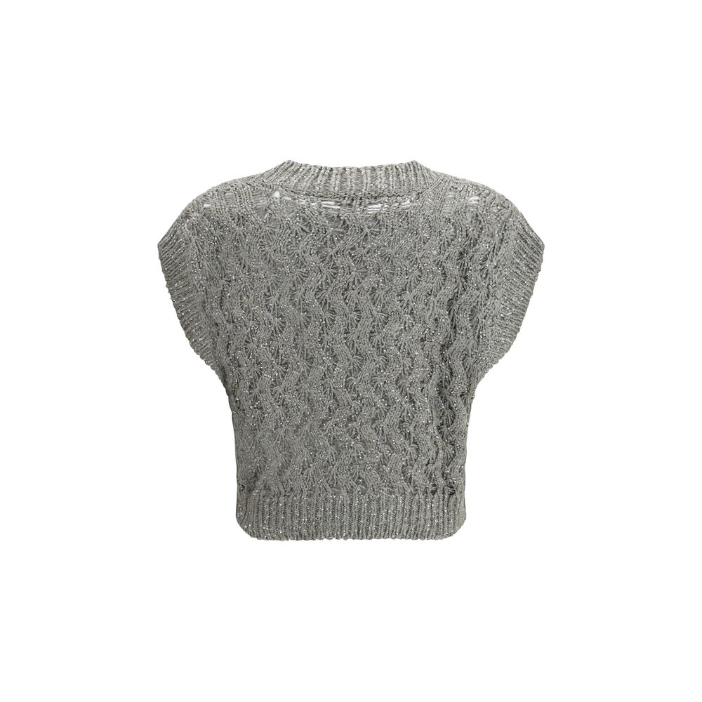 Brunello Cucinelli Bicolor Sweatshirt alternate view