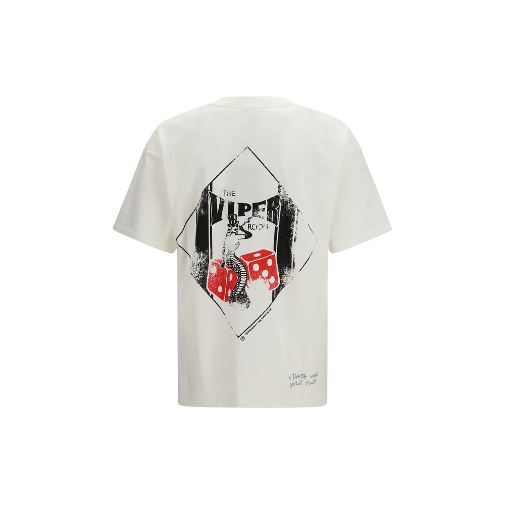 Représenter le t-shirt en coton blanc