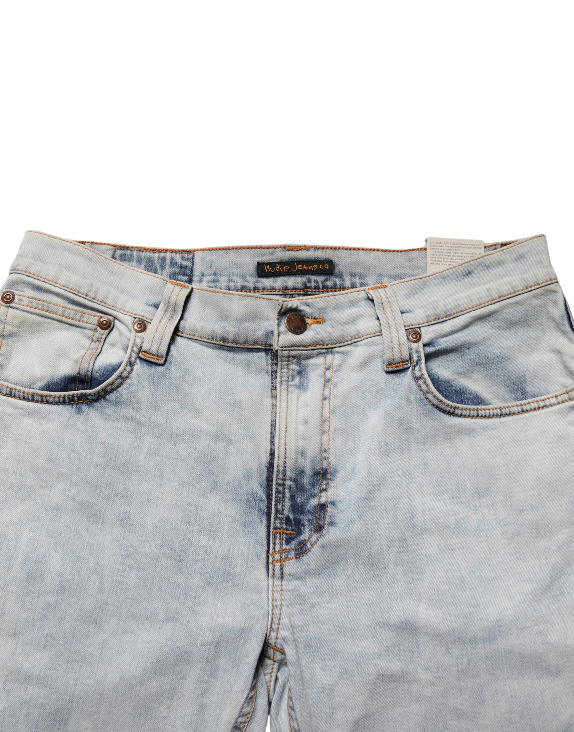 Nudie Jeans Blue Skinny Jeans for Men additional view
