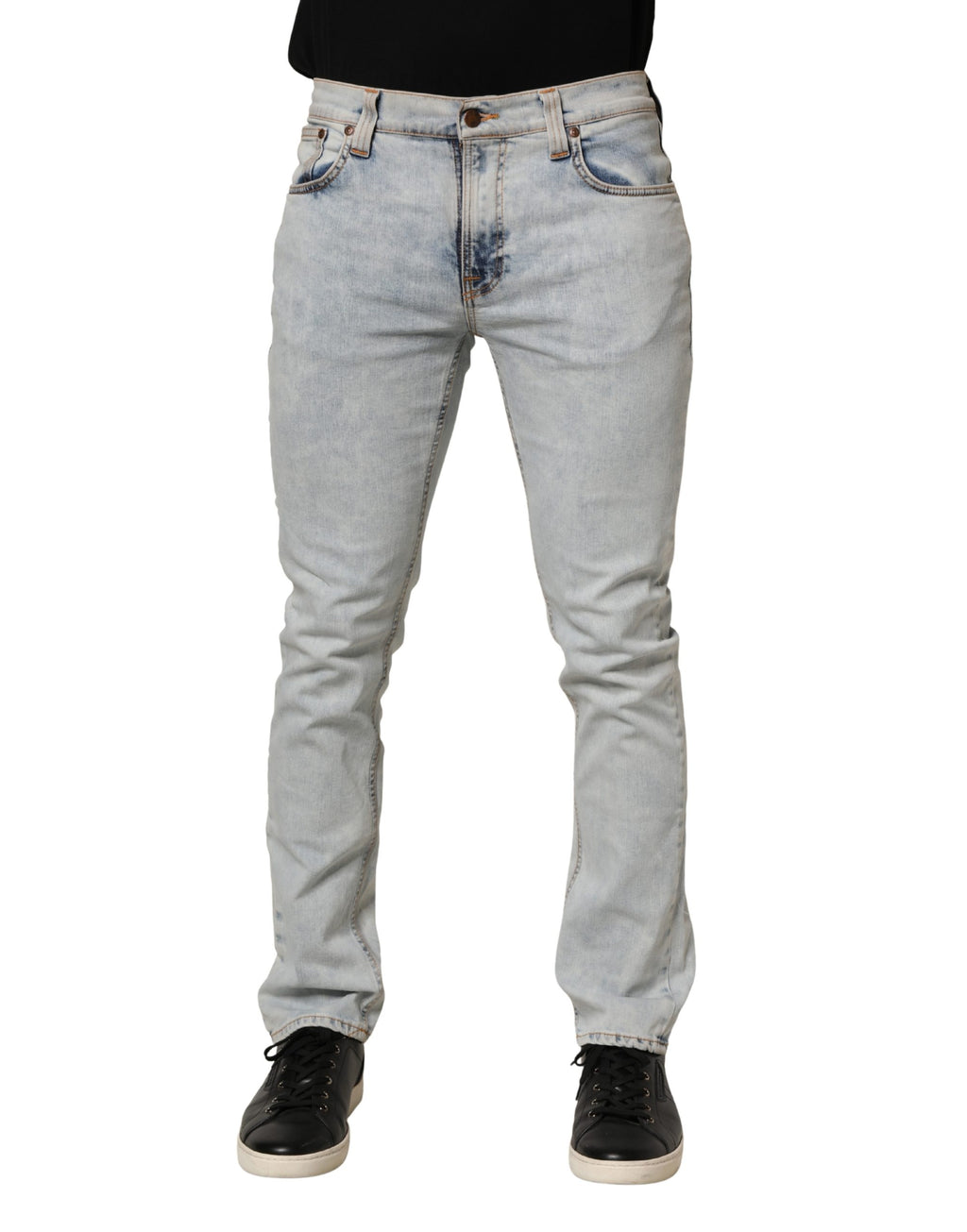 Nudie Jeans Blue Skinny Jeans for Men alternate view