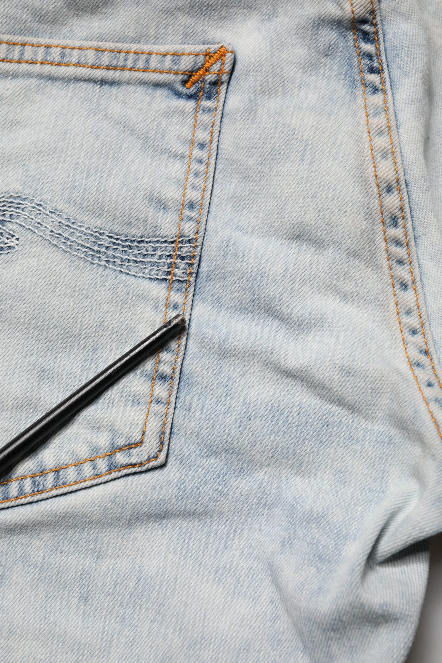 Nudie Jeans Blue Skinny Jeans for Men additional view