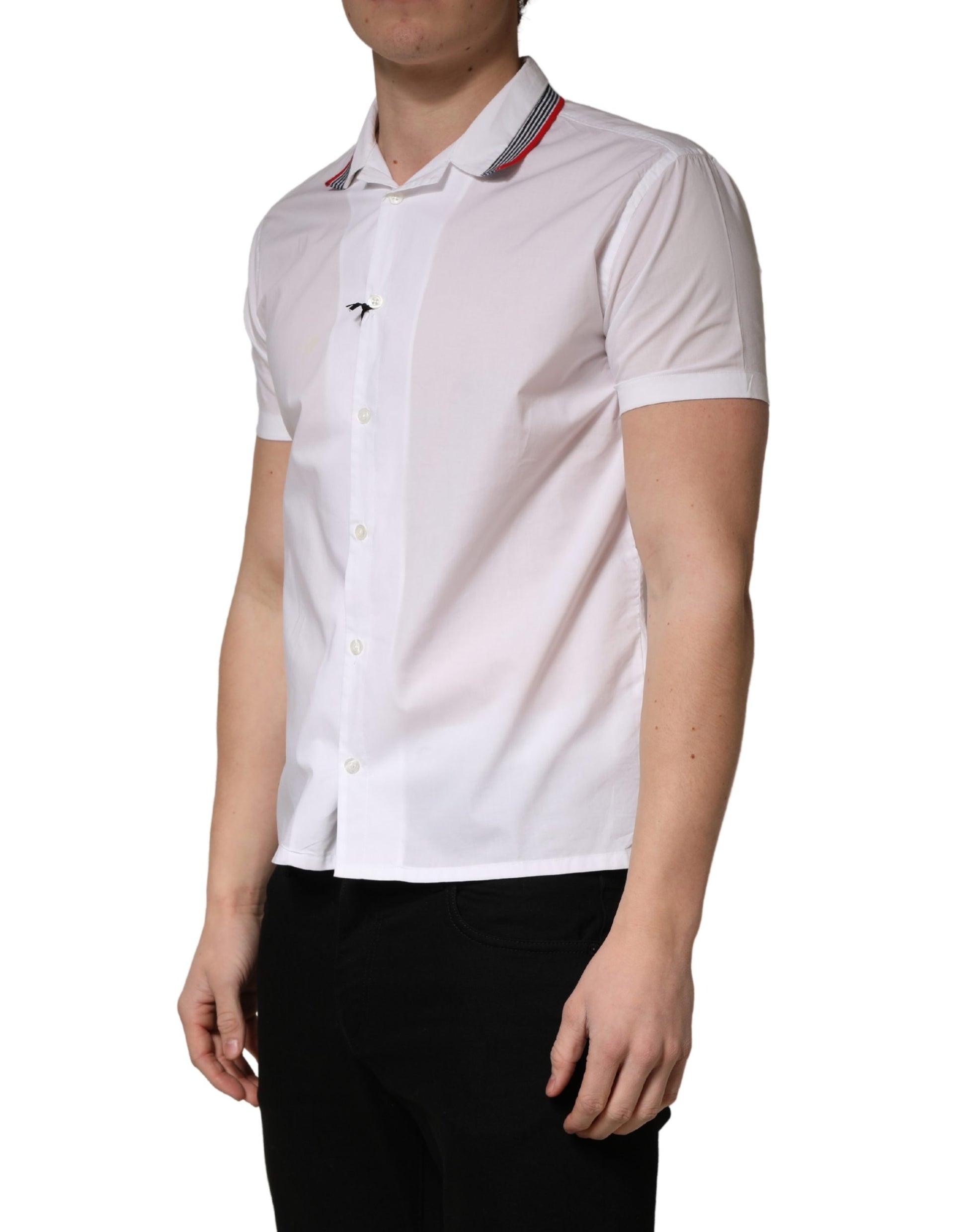 Daniele Alessandrini White Shortsleeve for Men detail view