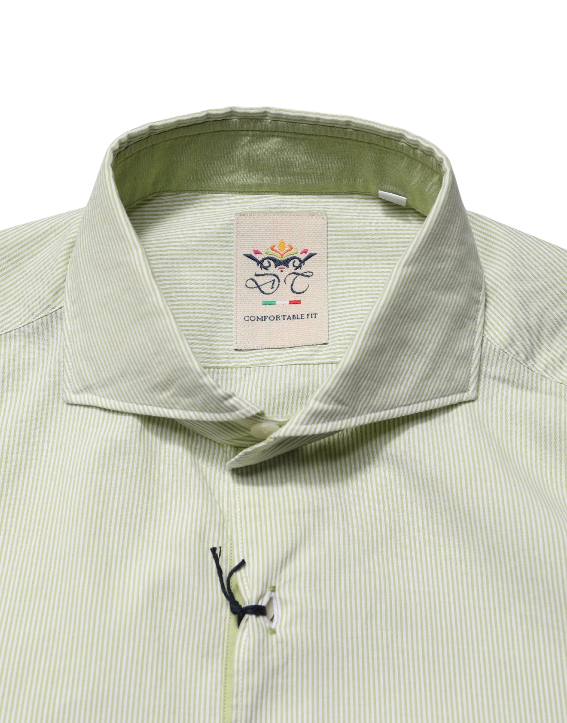 Domenico Tagliente Green Dress Shirt for Men additional view