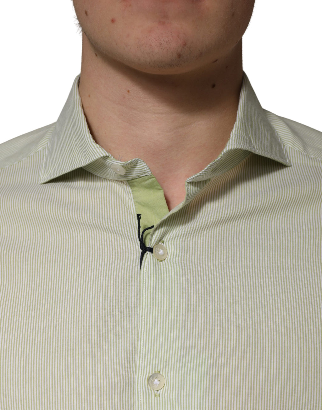 Domenico Tagliente Green Dress Shirt for Men additional view