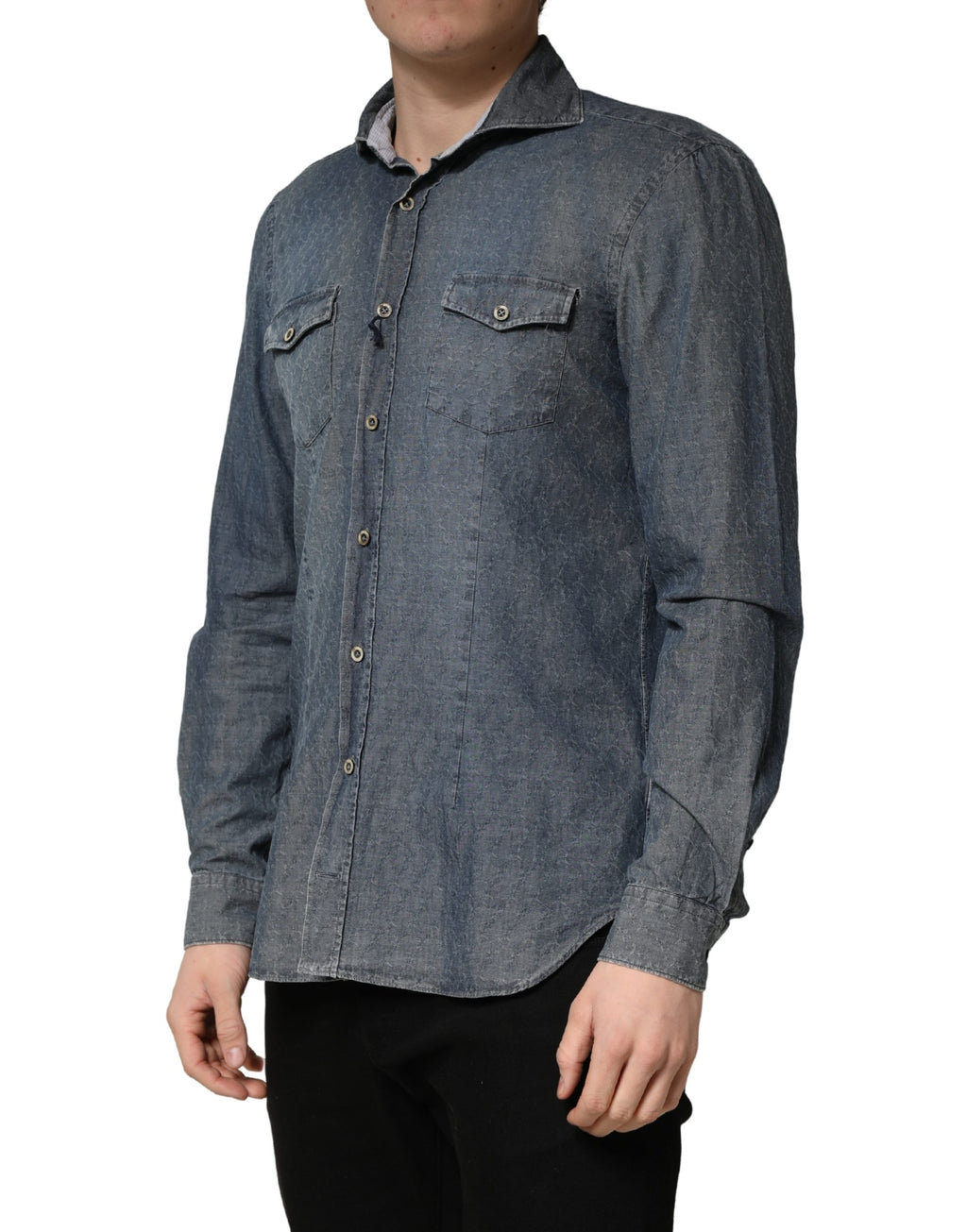 Domenico Tagliente Blue Denim for Men detail view
