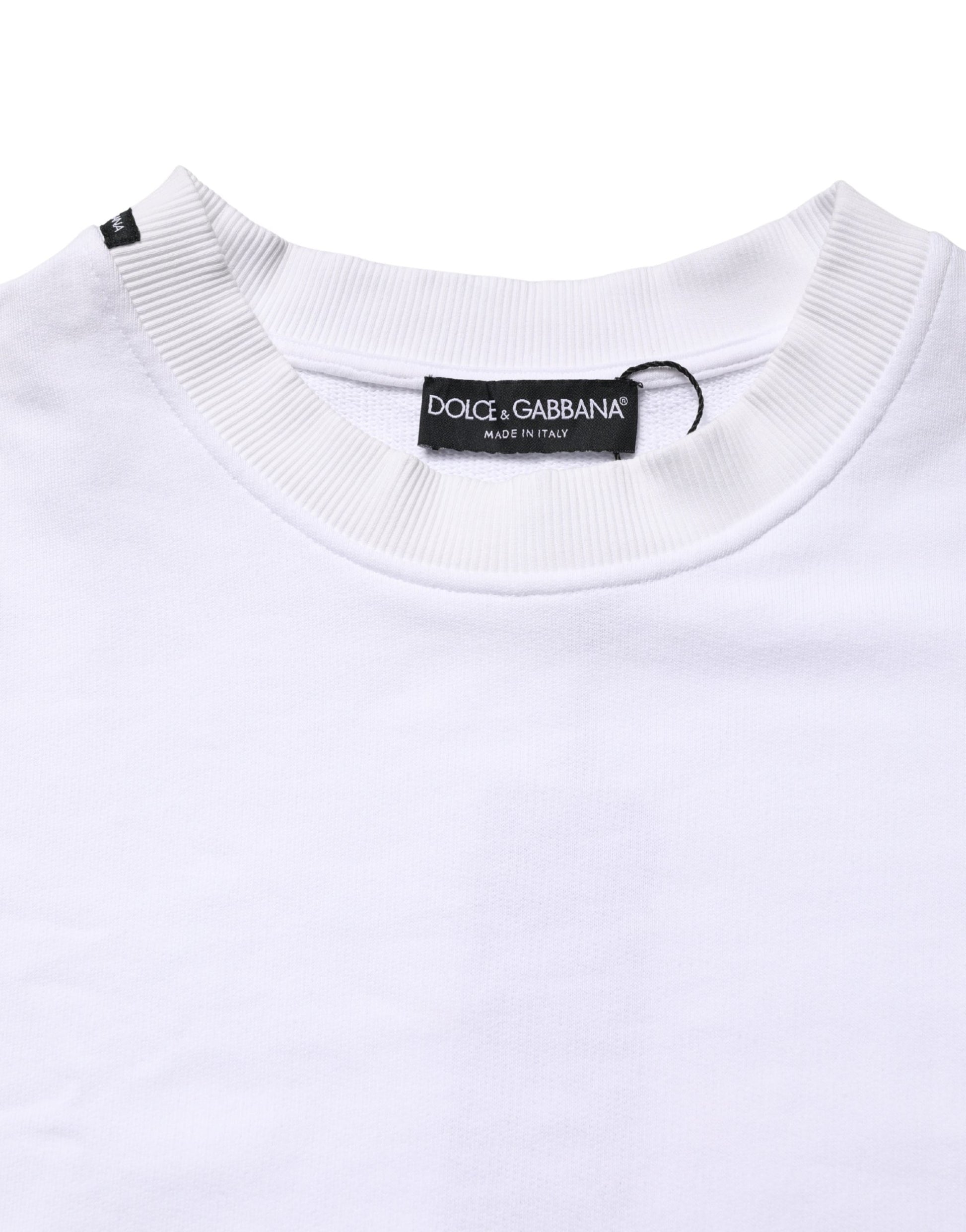 Dolce & Gabbana White Sweatshirt for Men additional view