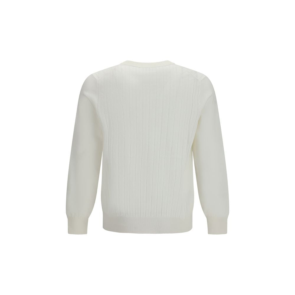 Sweat-shirt Brunello Cucinelli en coton blanc