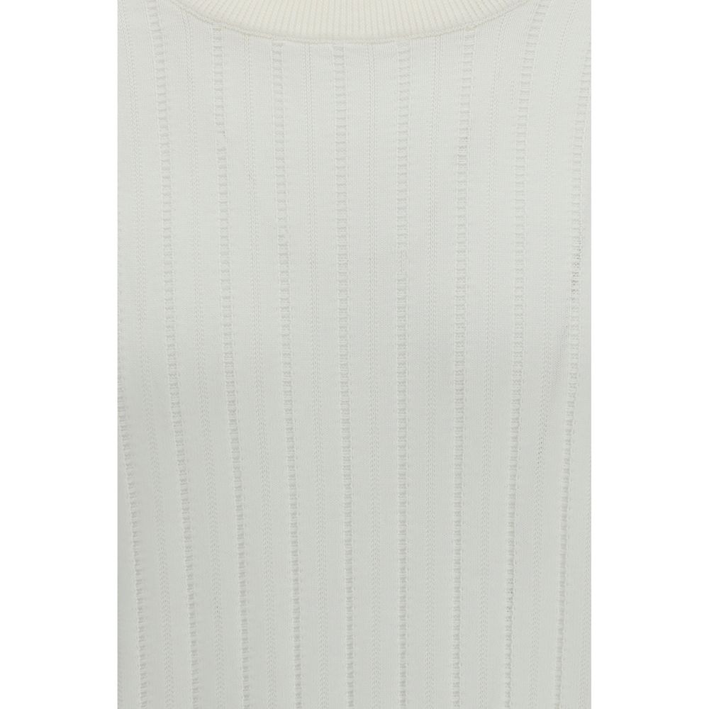 Sweat-shirt Brunello Cucinelli en coton blanc
