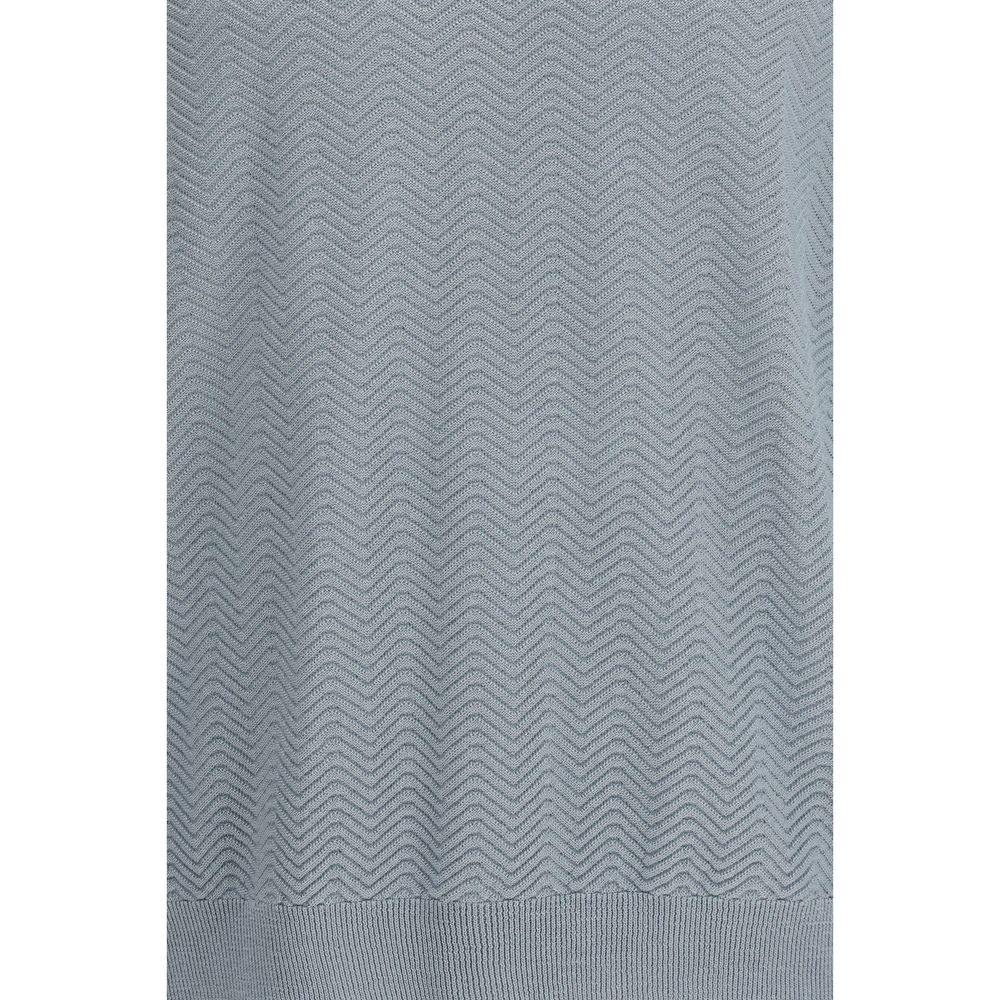 Giorgio Armani Grey Sweatshirt for Men detail view