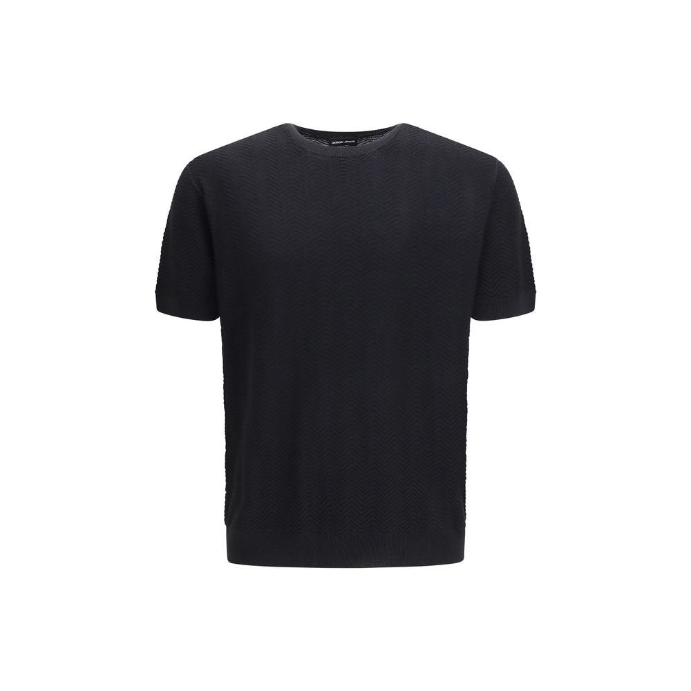 Giorgio Armani Black Sweaters for Men