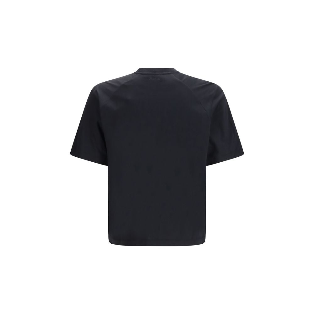 T-shirt LAMINAR en coton noir