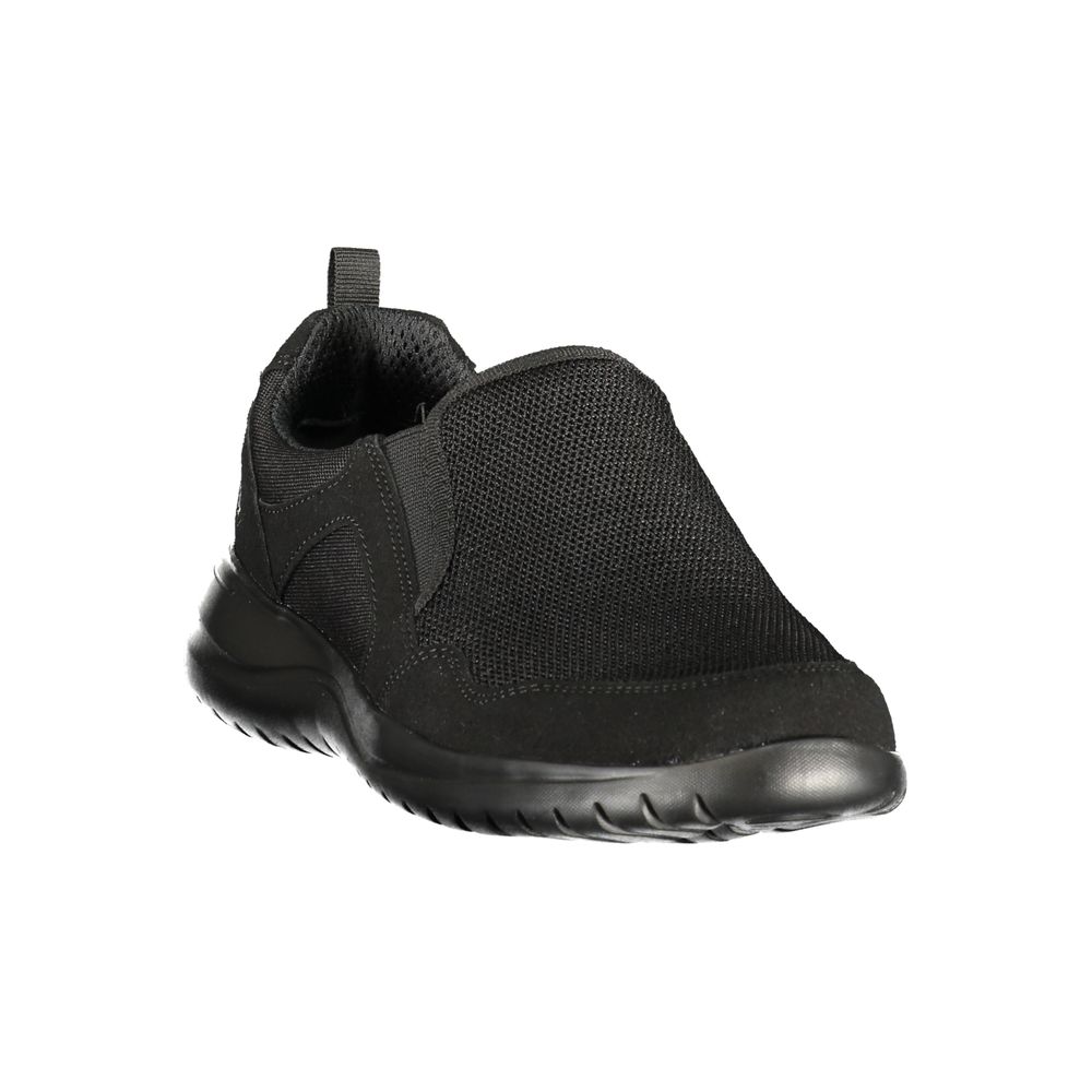 Baskets homme Lumberjack en polyester noir