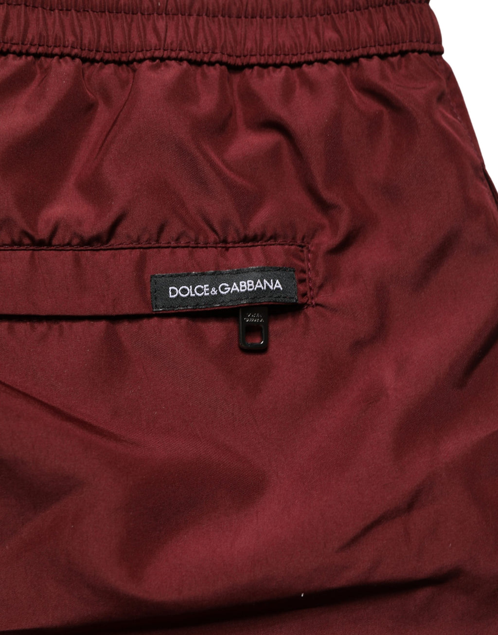 Dolce & Gabbana Red Swim Shorts for Men additional view