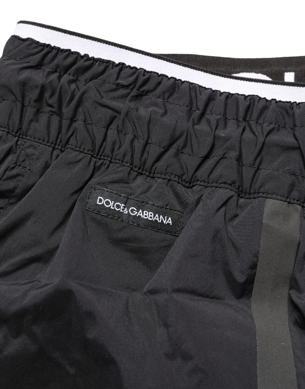 Dolce & Gabbana Black Swim Shorts for Men additional view