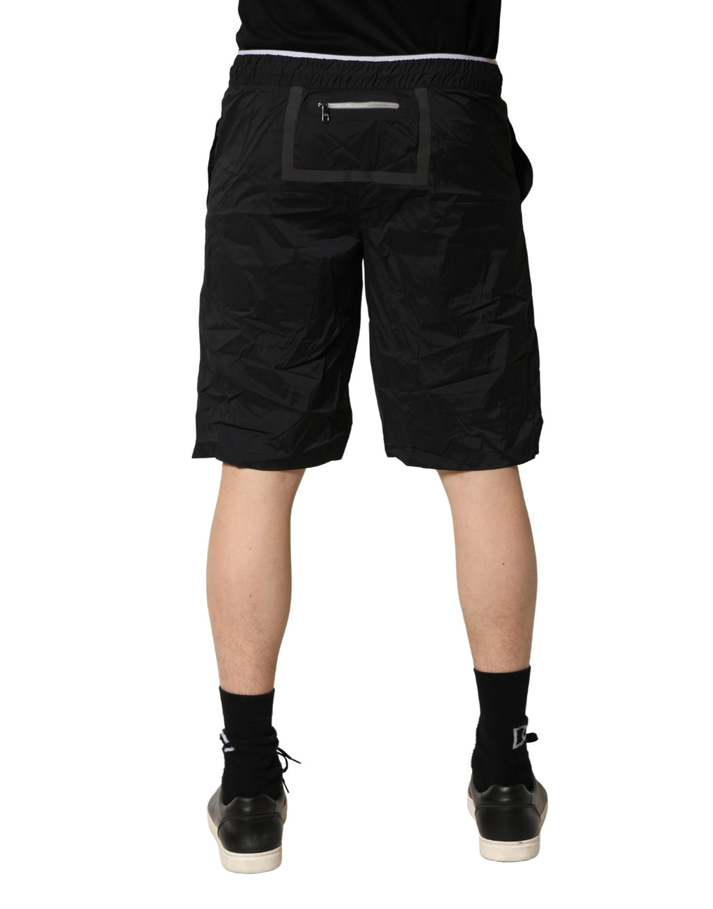 Dolce & Gabbana Black Swim Shorts for Men side view