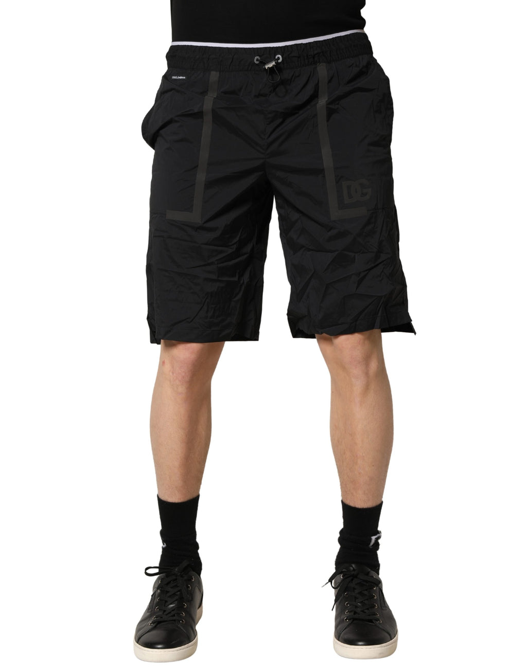 Dolce & Gabbana Black Swim Shorts for Men
