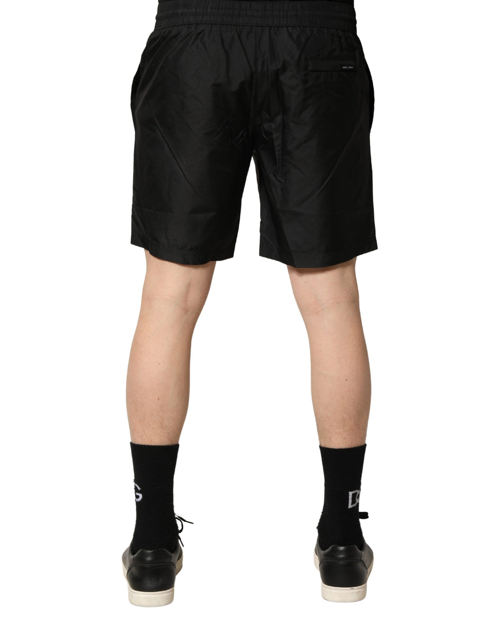 Dolce & Gabbana Black Swim Shorts for Men side view