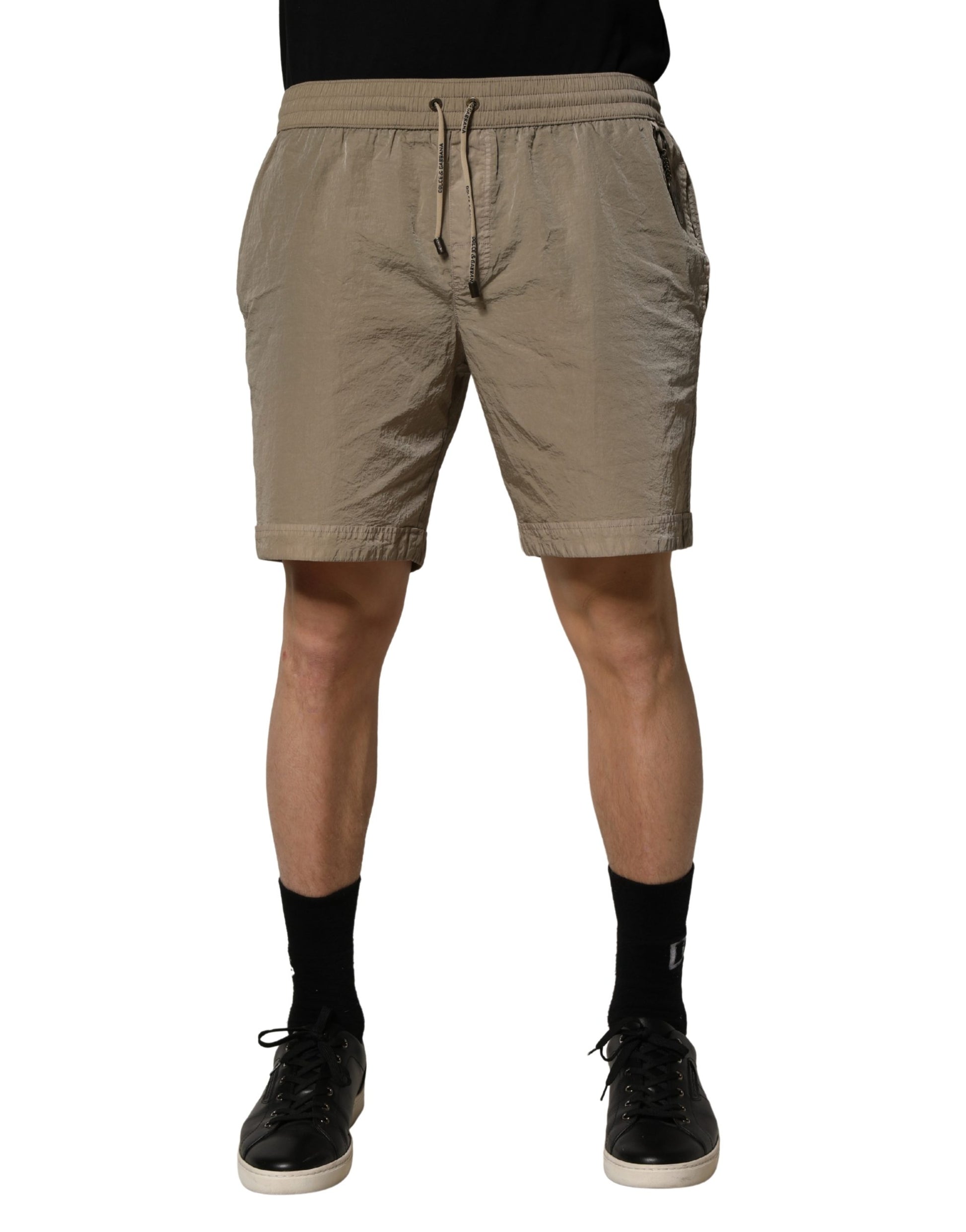 Dolce & Gabbana Brown Swim Shorts for Men