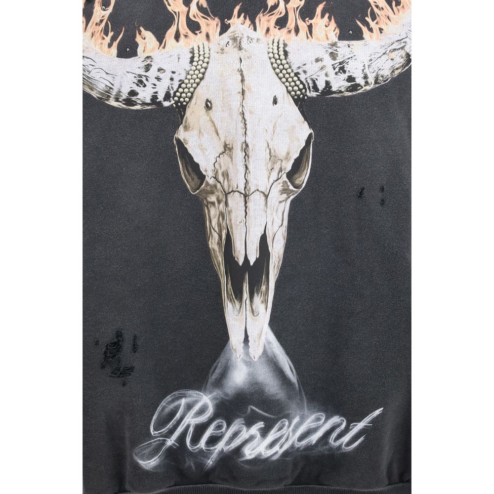 Represent Grey Sweatshirt for Men detail view