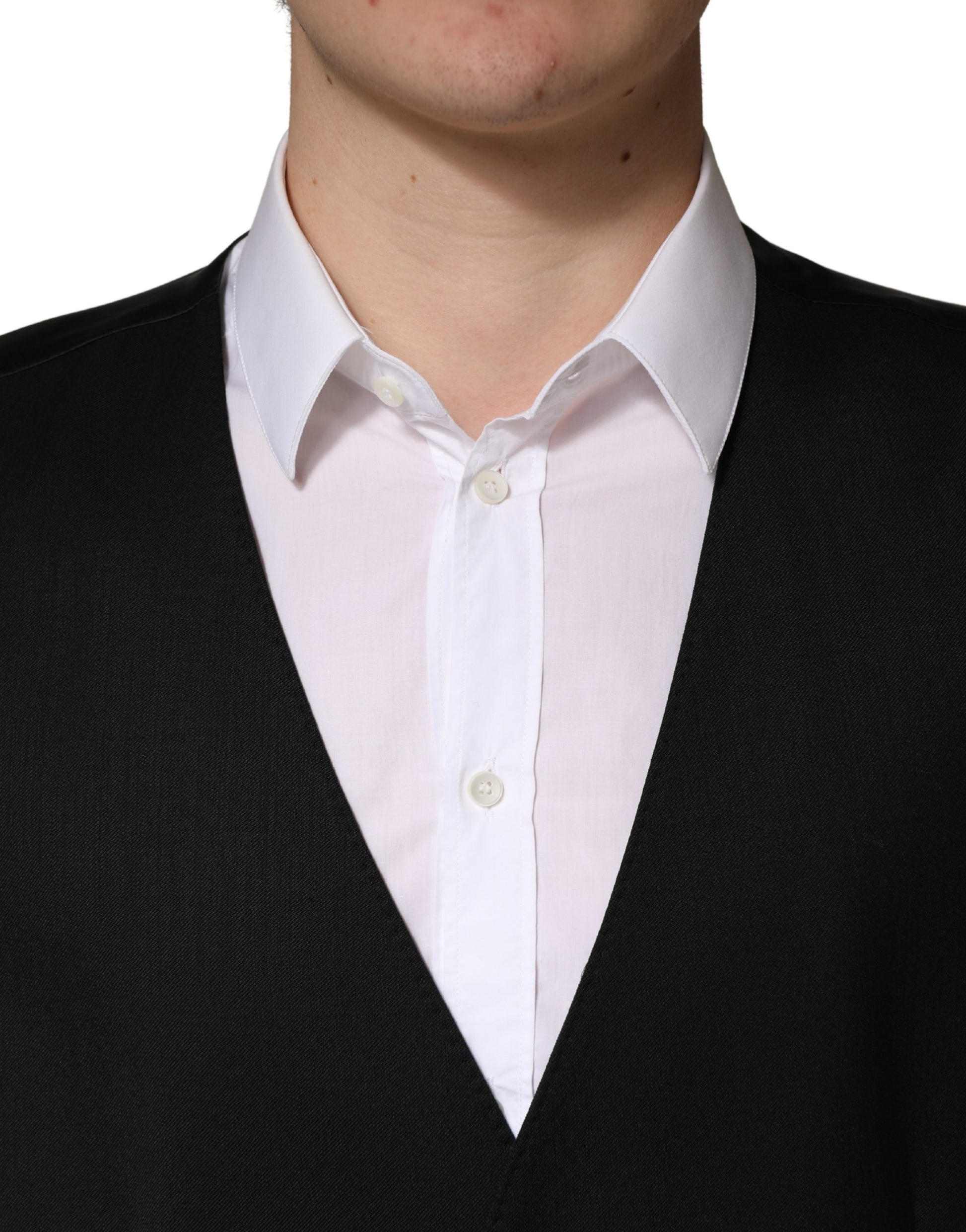 Dolce & Gabbana Black Waistcoats for Men additional view