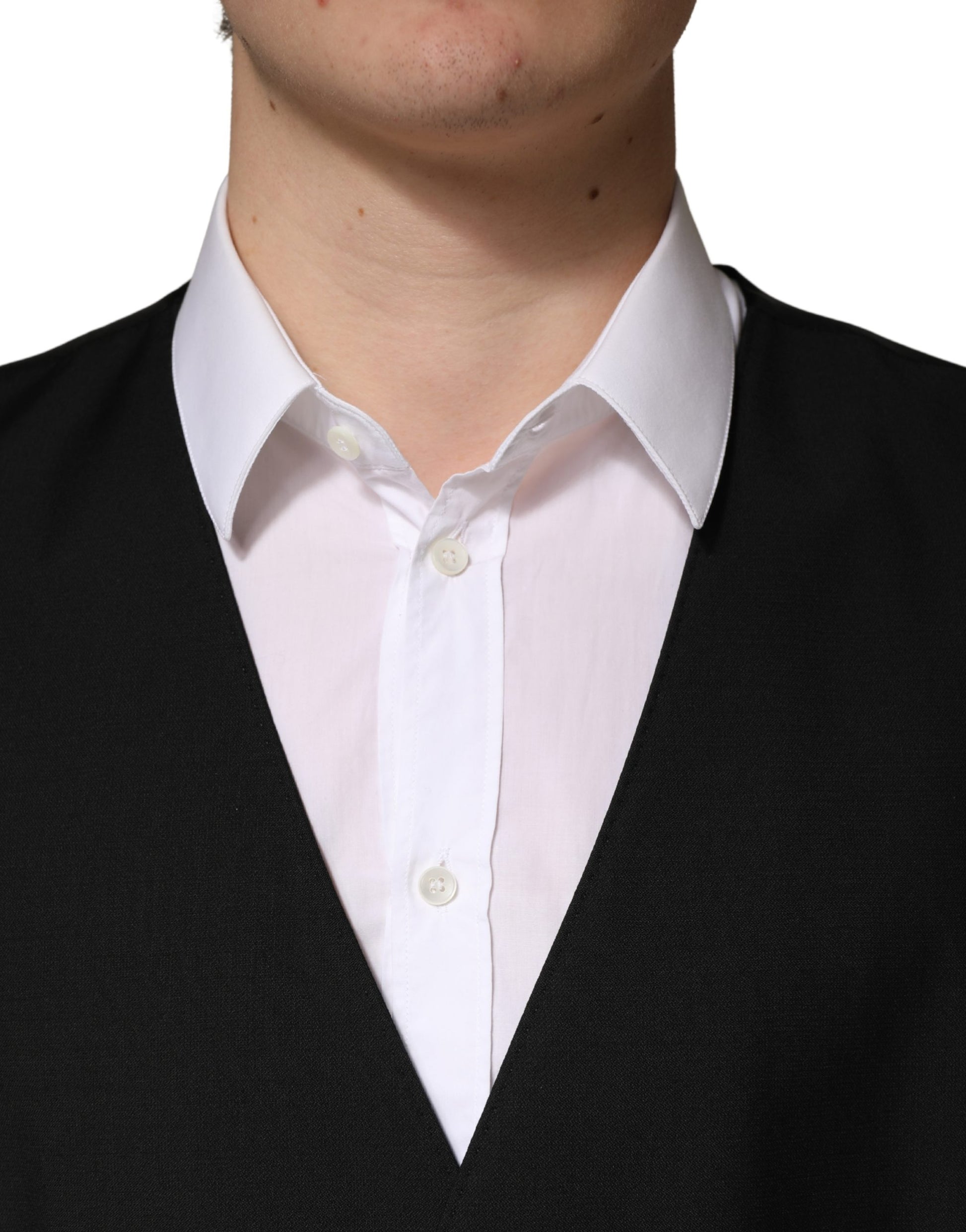 Dolce & Gabbana Black Waistcoats for Men additional view