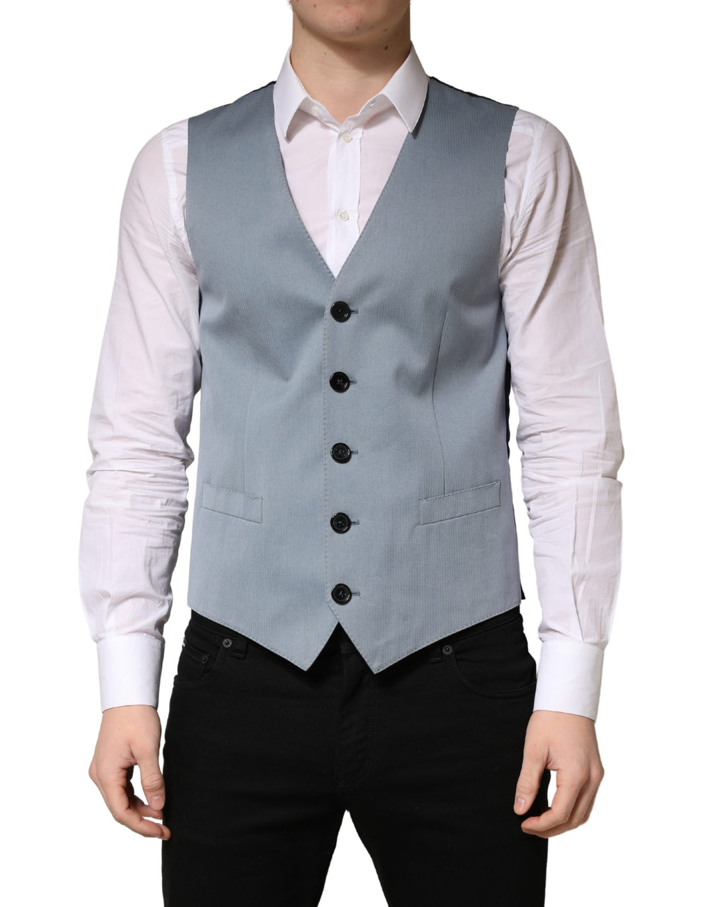 Dolce & Gabbana Grey Waistcoats for Men alternate view
