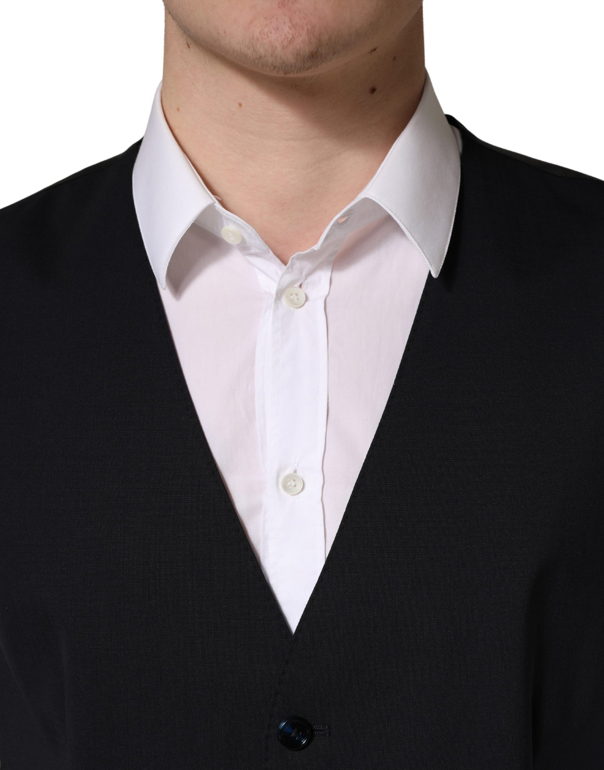 Dolce & Gabbana Black Waistcoats for Men additional view
