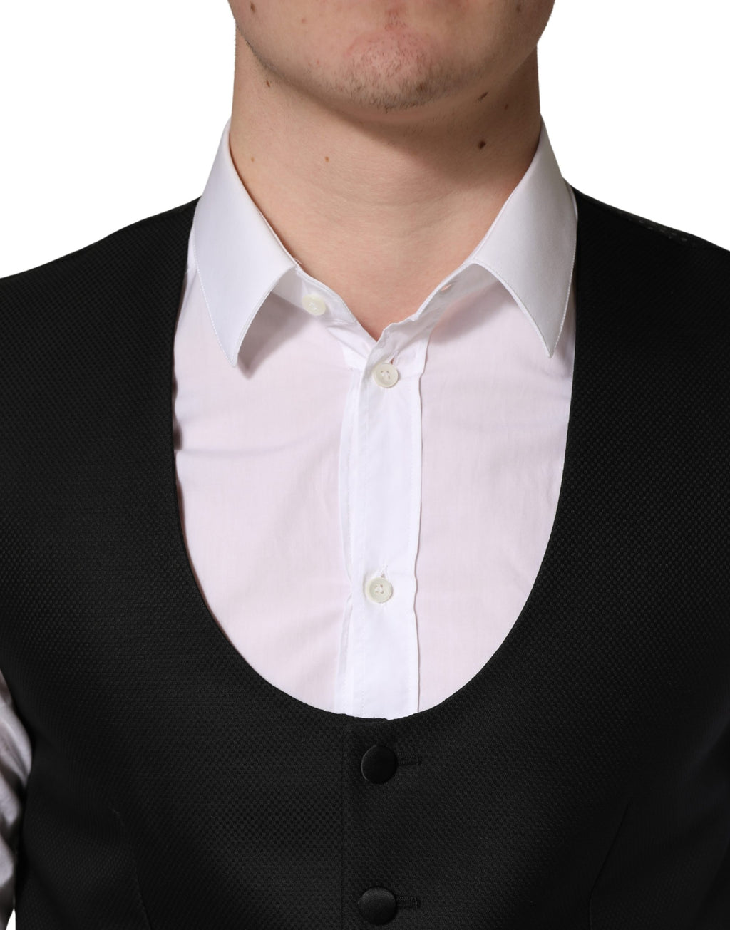 Dolce & Gabbana Black Waistcoats for Men additional view