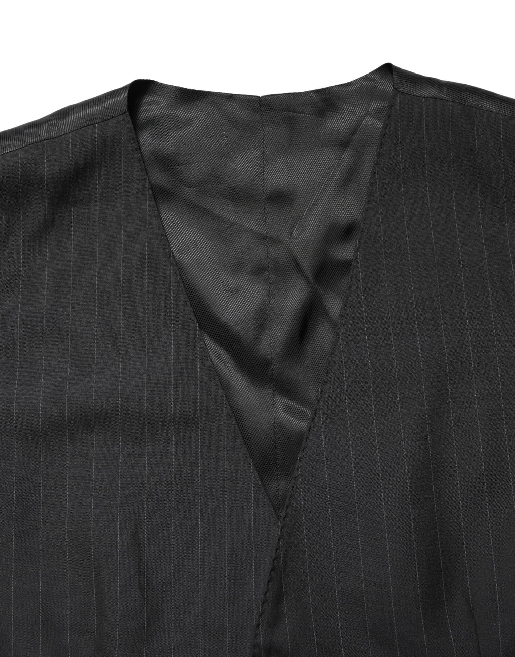 Gilet croisé Dolce & Gabbana noir à rayures