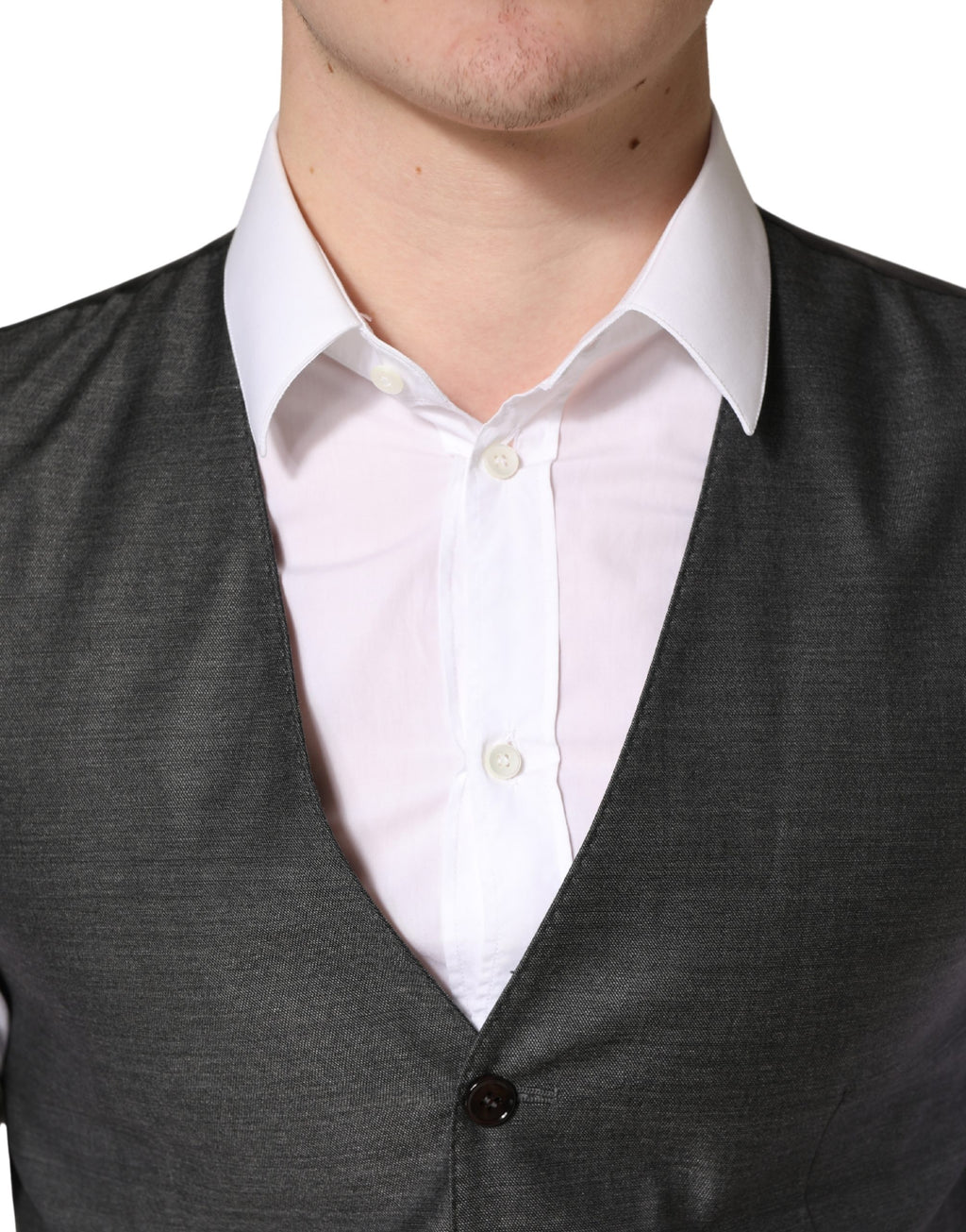Dolce & Gabbana Grey Waistcoats for Men additional view