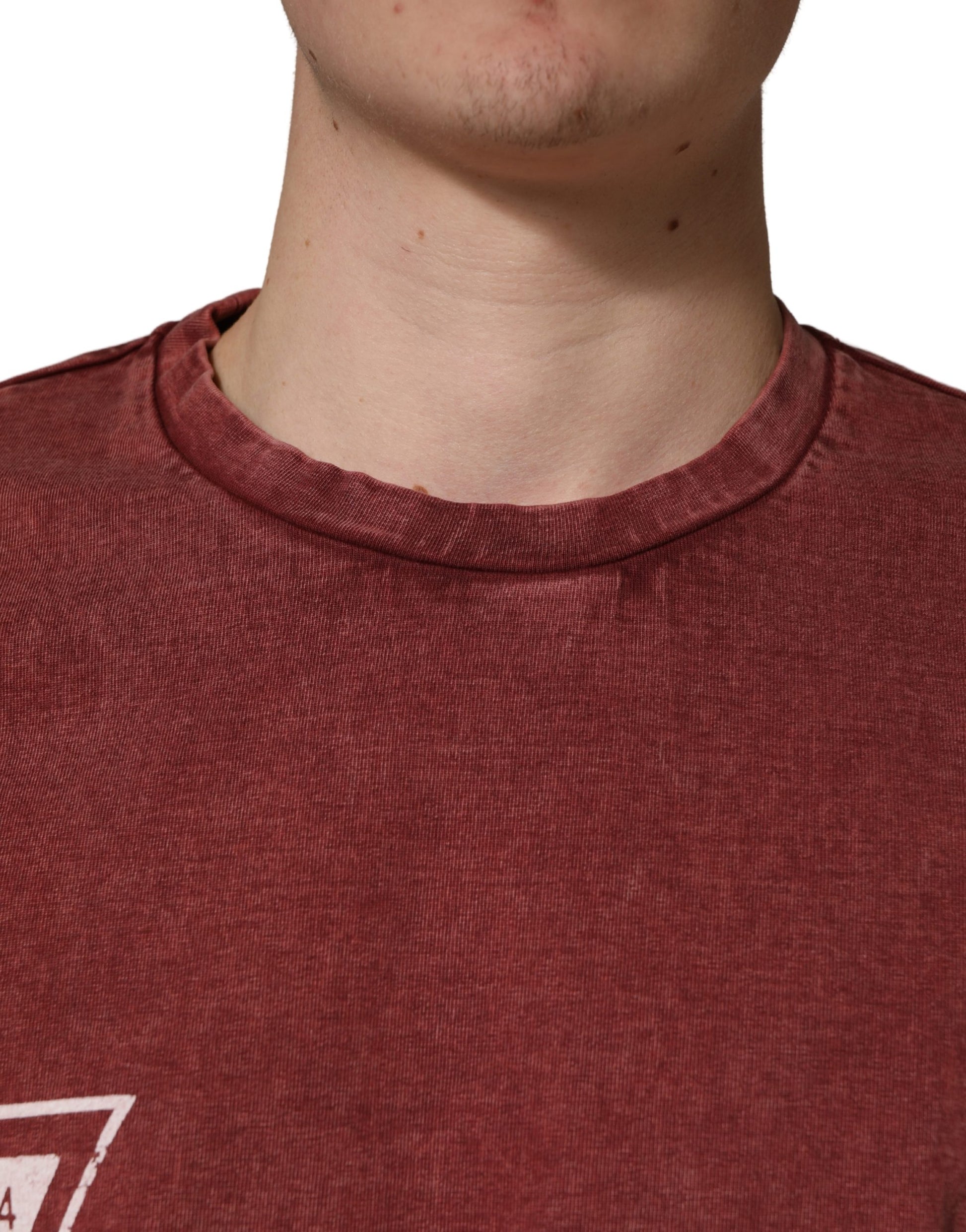 Dolce & Gabbana Red Short-Sleeve Shirt for Men additional view
