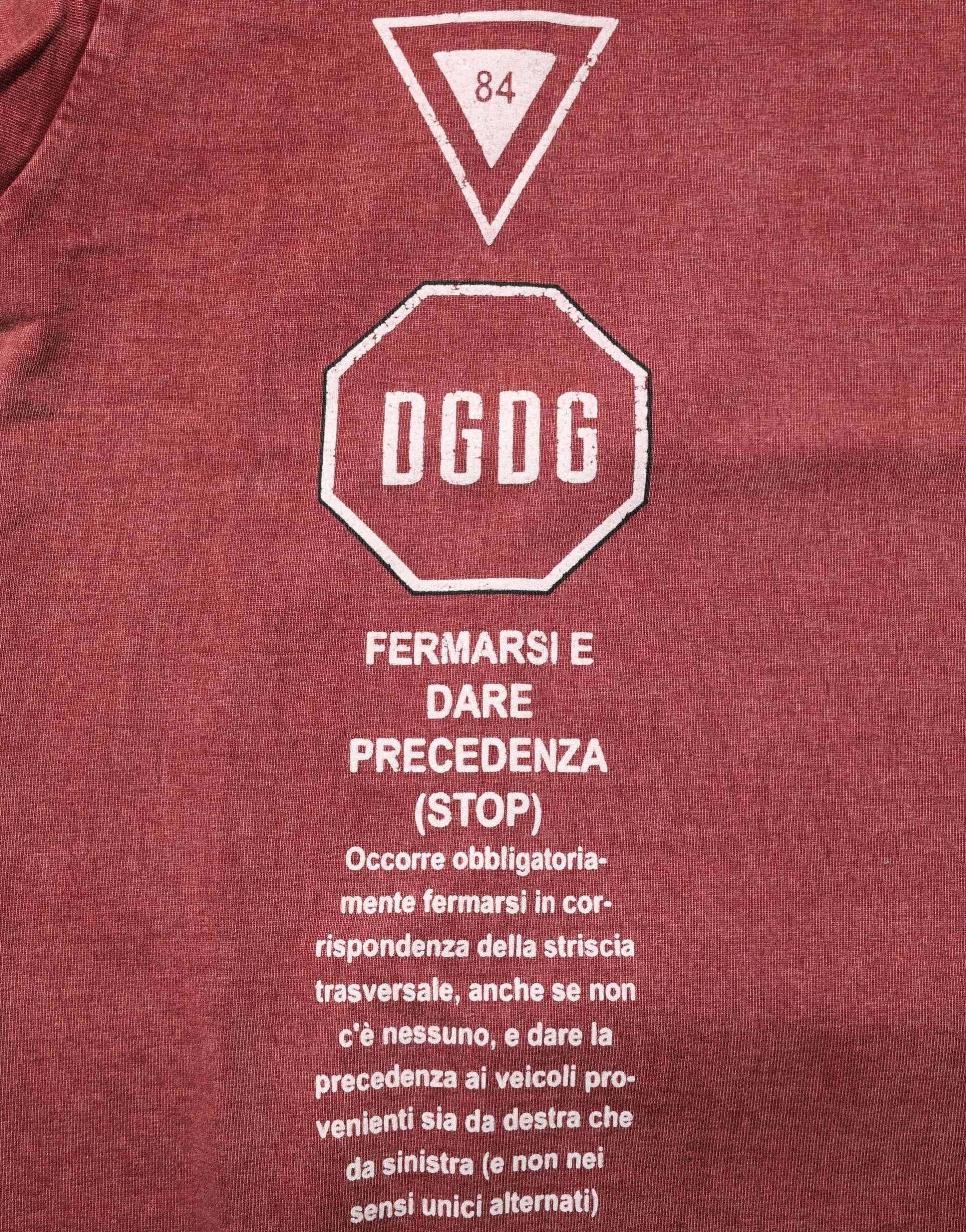 Dolce & Gabbana Red Short-Sleeve Shirt for Men additional view