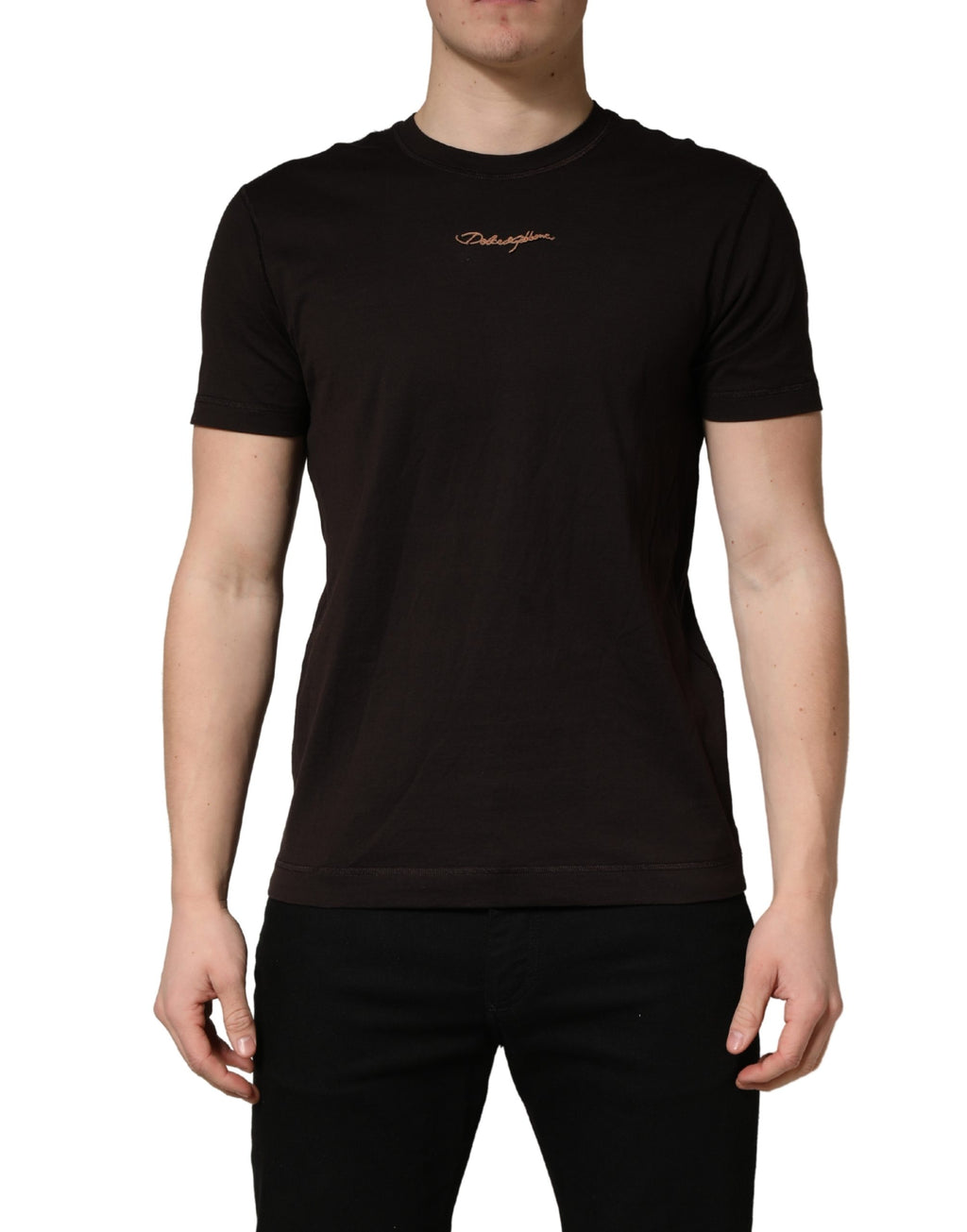 Dolce & Gabbana Brown T-Shirt for Men alternate view