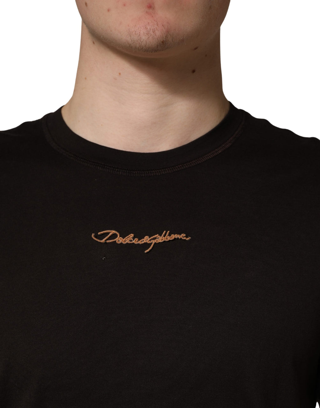 Dolce & Gabbana Brown T-Shirt for Men additional view