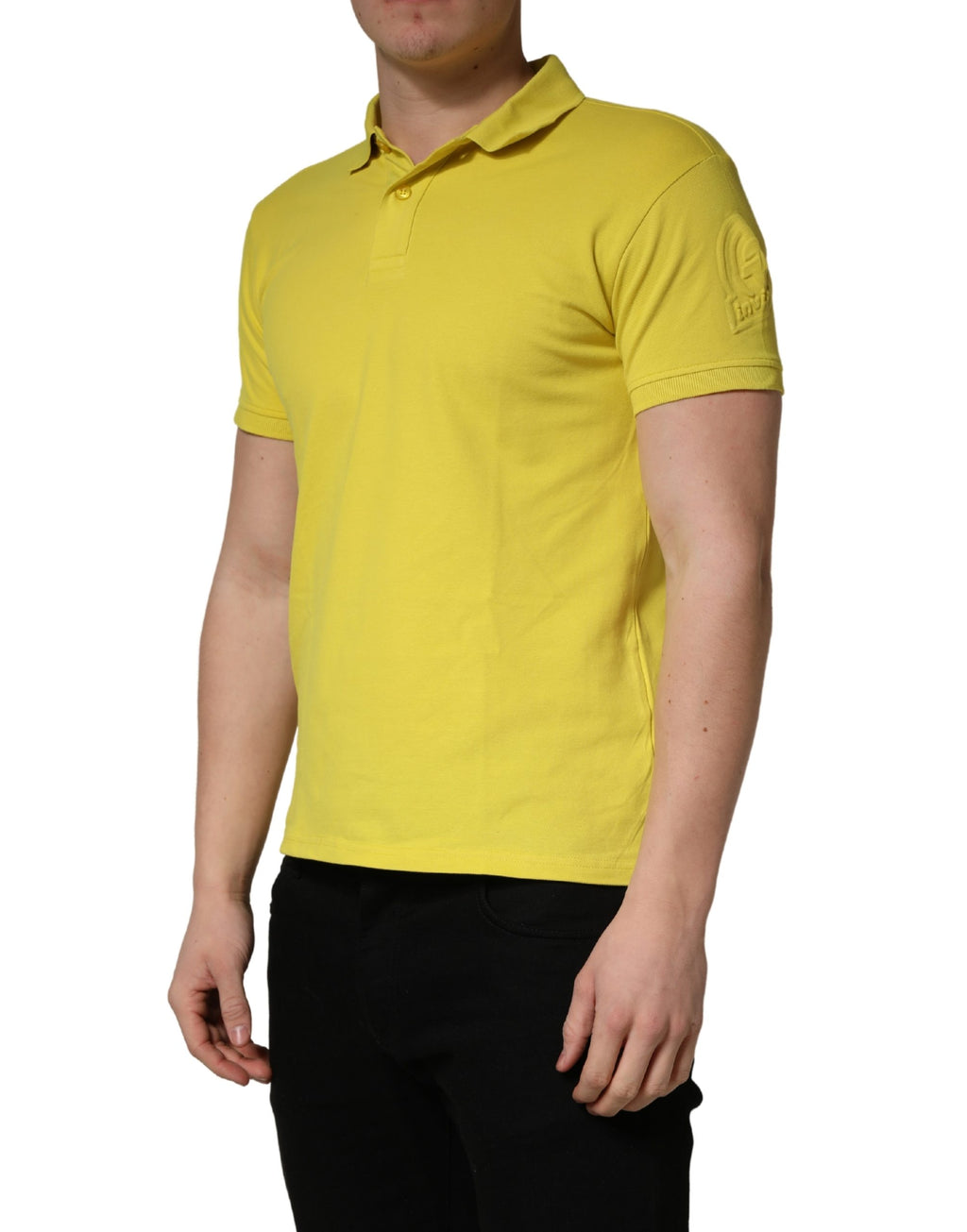 Invicta Yellow Polo Shirt for Men detail view