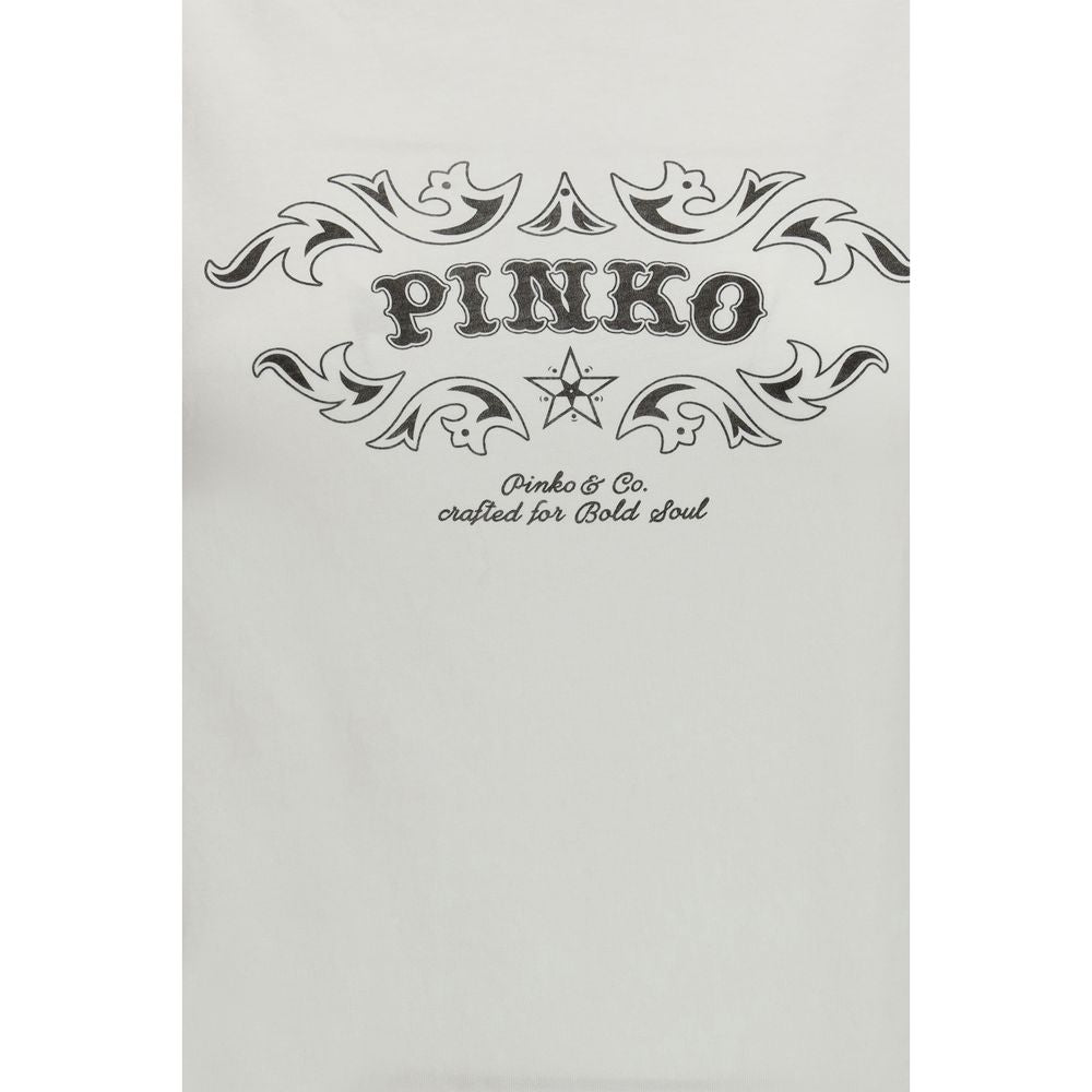 PINKO White T-Shirts for Women detail view