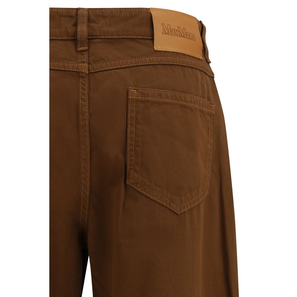 Max Mara Brown Pants for Women detail view