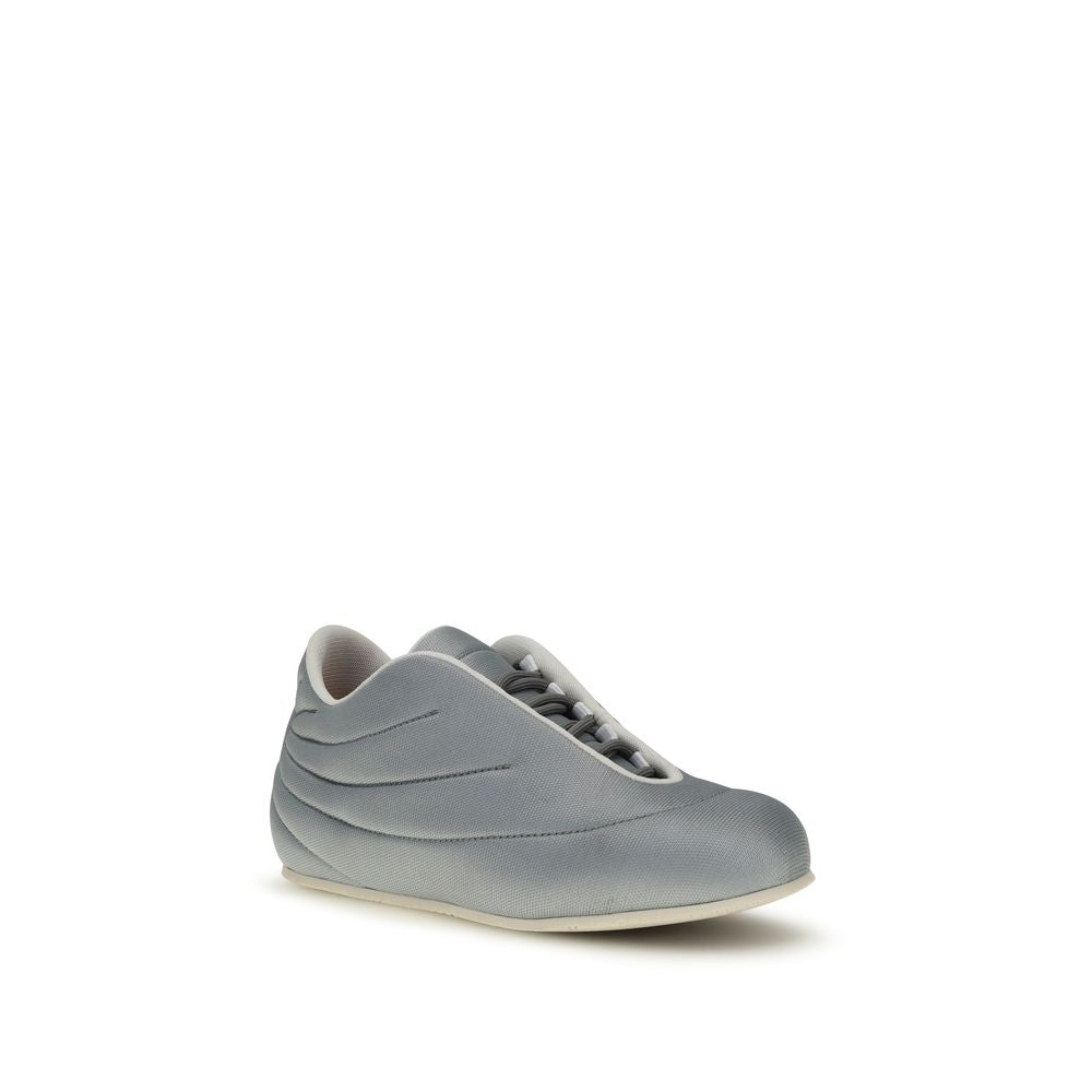 Baskets grises en polyester avec canal PDF
