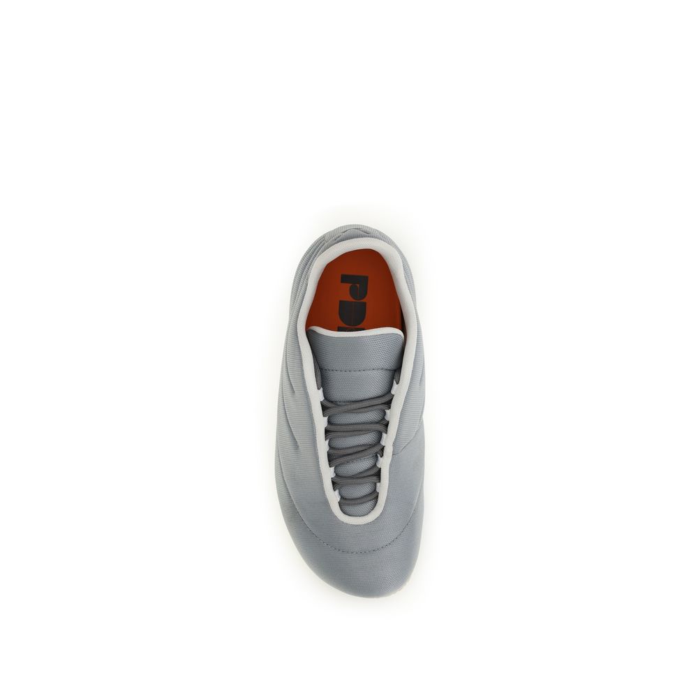 Baskets grises en polyester avec canal PDF