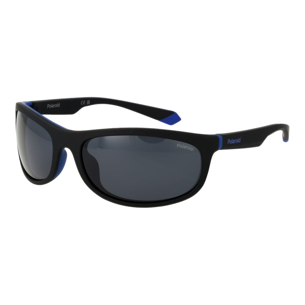 Lunettes de soleil Polaroid en plastique noir