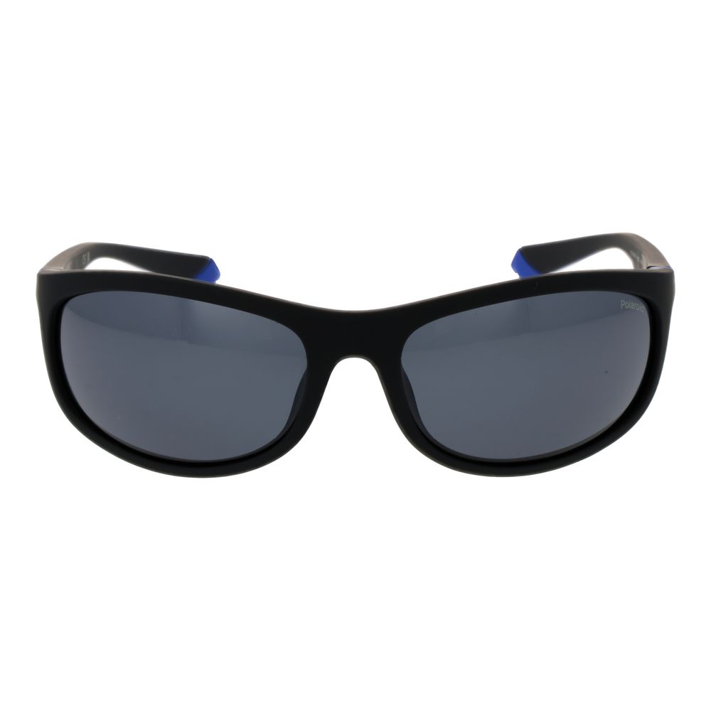 Lunettes de soleil Polaroid en plastique noir